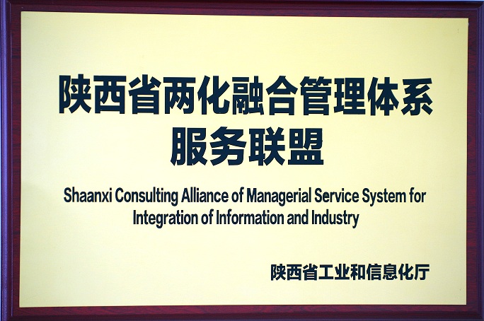 陕西省两化融合管理体系服务联盟
